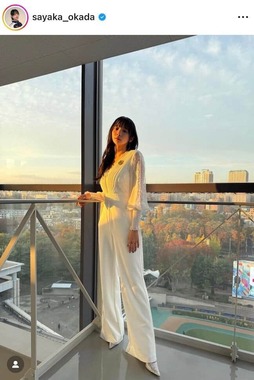 岡田紗佳さんのインスタグラム（＠sayaka_okada）より