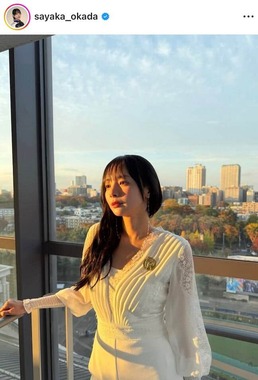 岡田紗佳さんのインスタグラム（＠sayaka_okada）より