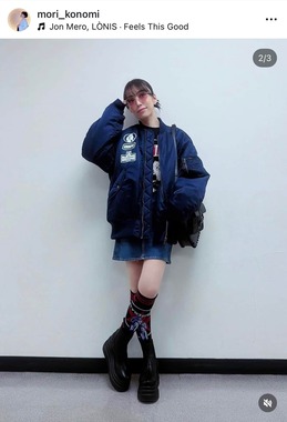 杜このみさんのインスタグラム（＠mori_konomi）より