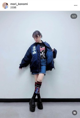杜このみさんのインスタグラム（＠mori_konomi）より