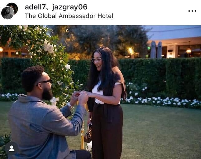 ジョー・アデル選手のインスタグラム（＠adell7）より