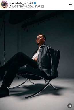 中田翔さんのインスタグラム（＠shonakata_official）より