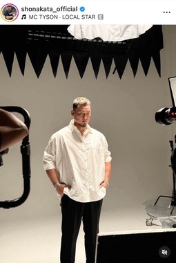 中田翔さんのインスタグラム（＠shonakata_official）より