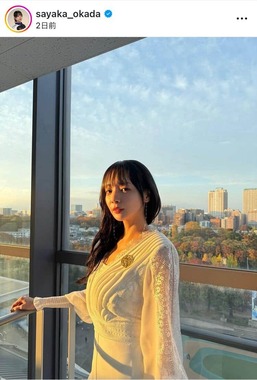岡田紗佳さんのインスタグラム（＠sayaka_okada）より