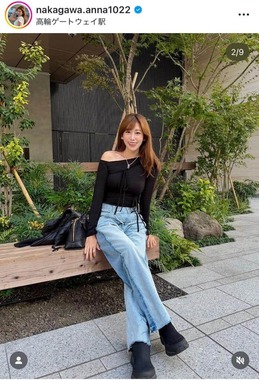中川安奈さんのインスタグラム（＠nakagawa.anna1022）より