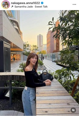 中川安奈さんのインスタグラム（＠nakagawa.anna1022）より