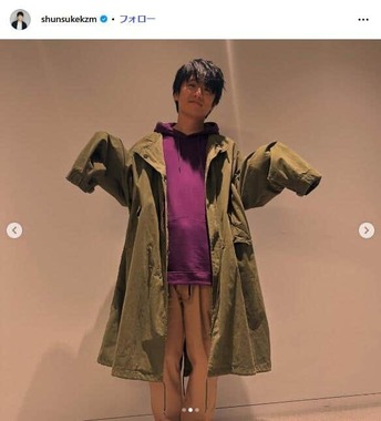 風間俊介さんのインスタグラム（@shunsukekzm）より