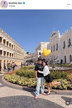 イ・ボミさんのインスタグラム（＠bomee.lee）より