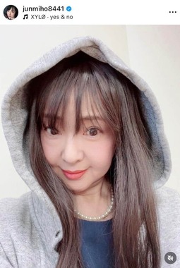 美保純さんのインスタグラム（＠junmiho8441）より