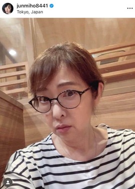 美保純さんのインスタグラム（＠junmiho8441）より