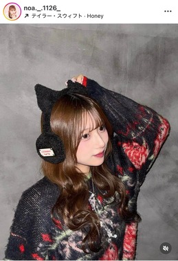 希空さんのインスタグラム（＠noa._.1126_）より