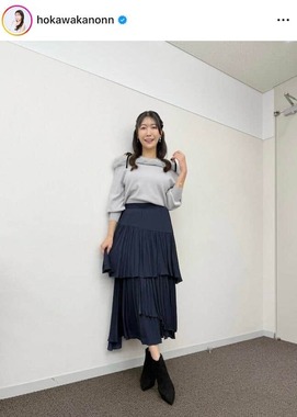穂川果音さんのインスタグラム（＠hokawakanonn）より