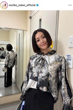 酒井法子さんのインスタグラム（＠noriko_sakai_official）より