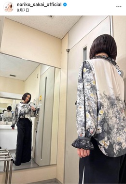 酒井法子さんのインスタグラム（＠noriko_sakai_official）より