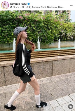 サミーさんのインスタグラム（＠sammie_923）より