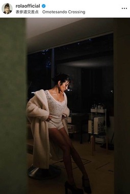 ローラさんのインスタグラム（＠rolaofficial）より