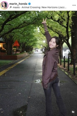 本田真凜さんのインスタグラム（＠marin_honda）より