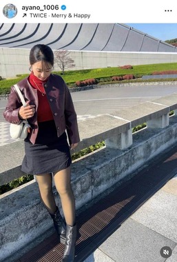 園田彩乃選手のインスタグラム（＠ayano_1006）より