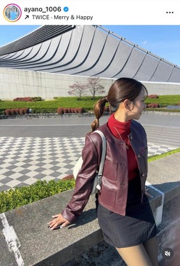 園田彩乃選手のインスタグラム（＠ayano_1006）より