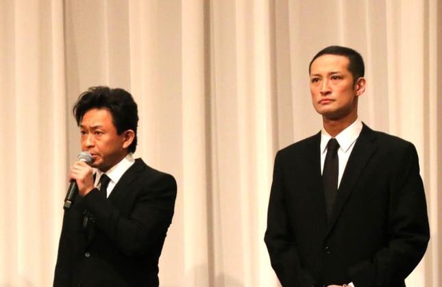 城島茂さんと松岡昌宏さん（2018年5月2日撮影）