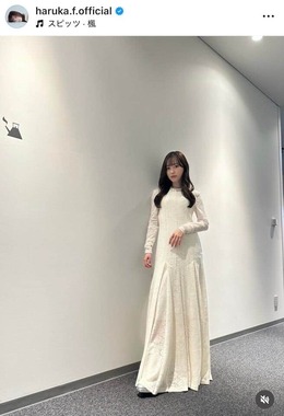 福原遥さんのインスタグラム（＠haruka.f.official）より