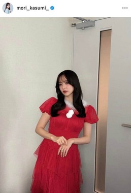 森香澄さんのインスタグラム（＠mori_kasumi_）より
