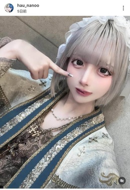 罪姫はうさんのインスタグラム（＠hau_nanoo）より