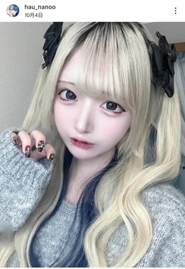 罪姫はうさんのインスタグラム（＠hau_nanoo）より