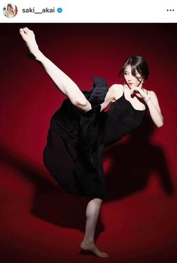 赤井沙希さんのインスタグラム（＠saki__akai）より