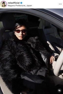 ローラさんのインスタグラム（＠rolaofficial）より