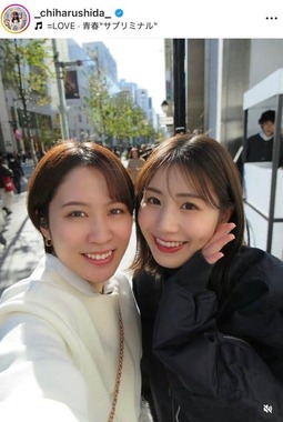 志田千陽選手のインスタグラム（＠_chiharushida_）より