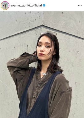 剛力彩芽さんのインスタグラム（＠ayame_goriki_official）より