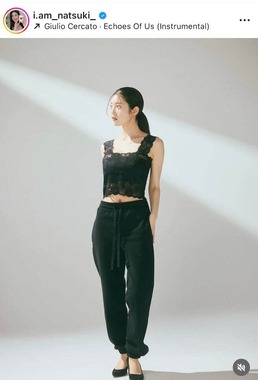 阿部なつきさんのインスタグラム（＠i.am_natsuki_）より