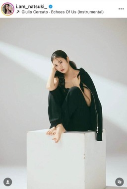 阿部なつきさんのインスタグラム（＠i.am_natsuki_）より