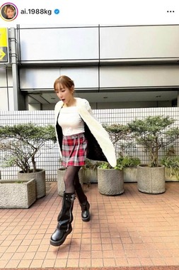 加護亜依さんのインスタグラム（＠ai.1988kg）より