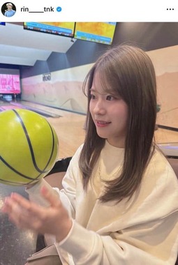 吉田鈴選手のインスタグラム（＠rin____tnk）より