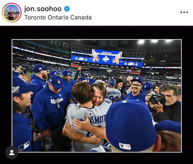 ジョン・スーフーさんのインスタグラム（＠jon.soohoo）より