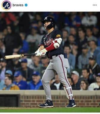 キム・ハソン選手（球団インスタグラムより）