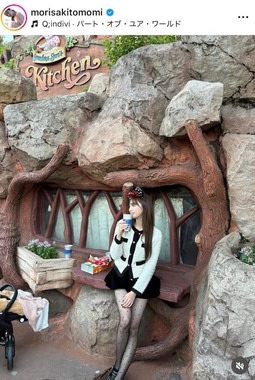 森咲智美さんのインスタグラム（＠morisakitomomi）より