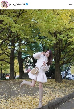 三上悠亜さんのインスタグラム（＠yua_mikami）より