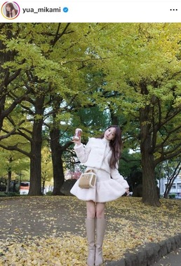 三上悠亜さんのインスタグラム（＠yua_mikami）より