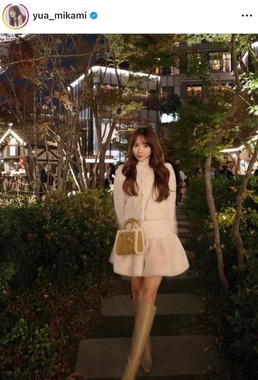 三上悠亜さんのインスタグラム（＠yua_mikami）より