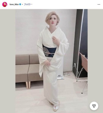 IKKOさんのインスタグラム（@love_ikko）より