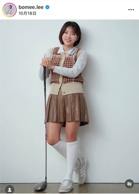 イ・ボミさんのインスタグラム（＠bomee.lee）より