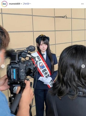 むめいさんのインスタグラム（＠mumeix820）より