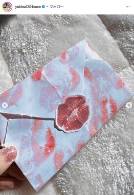 木下優樹菜さんのインスタグラム（＠yukina1204xoxo）より