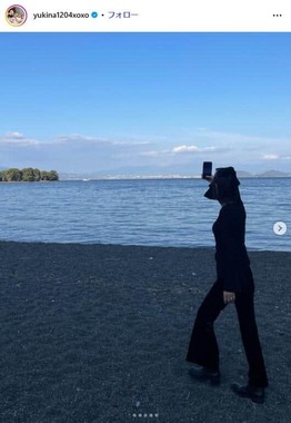 木下優樹菜さんのインスタグラム（＠yukina1204xoxo）より