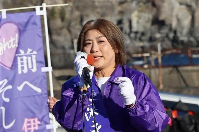 伊東市長選に立候補した田久保真紀氏