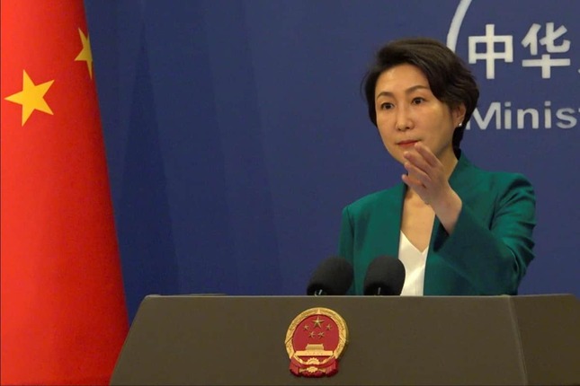 中国外務省・毛寧報道官（写真：AP/アフロ）