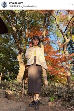 今井春花さんのインスタグラム（＠imaisakura_）より